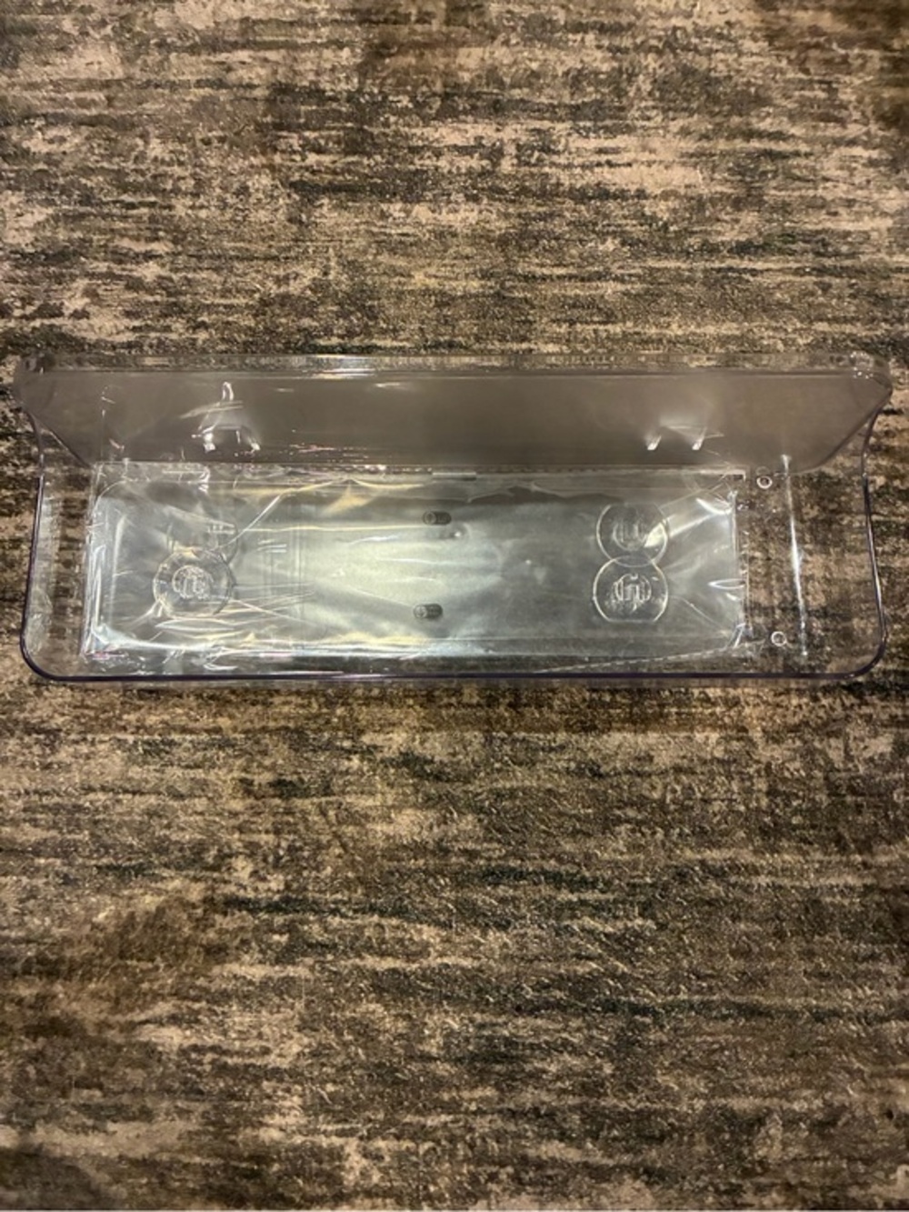 Clear Plastic Holder - Transparent